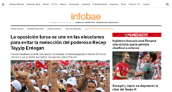 Desktop Screenshot of infobae.com